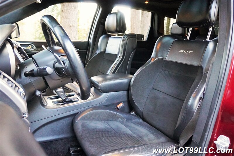 2017 Jeep Grand Cherokee SRT AWD Only 85k 475HP Heated AC Leather Seats GPS  Pano Roof Premium SRT8 Wheels Like New Tires