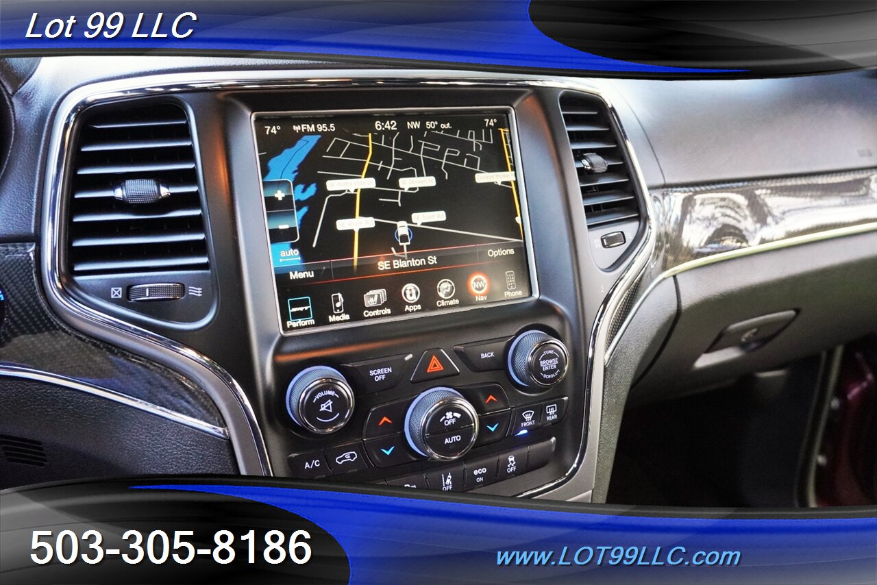 2017 Jeep Grand Cherokee SRT AWD Only 85k 475HP Heated AC Leather Seats GPS  Pano Roof Premium SRT8 Wheels Like New Tires - Photo 23 - Milwaukie, OR 97267