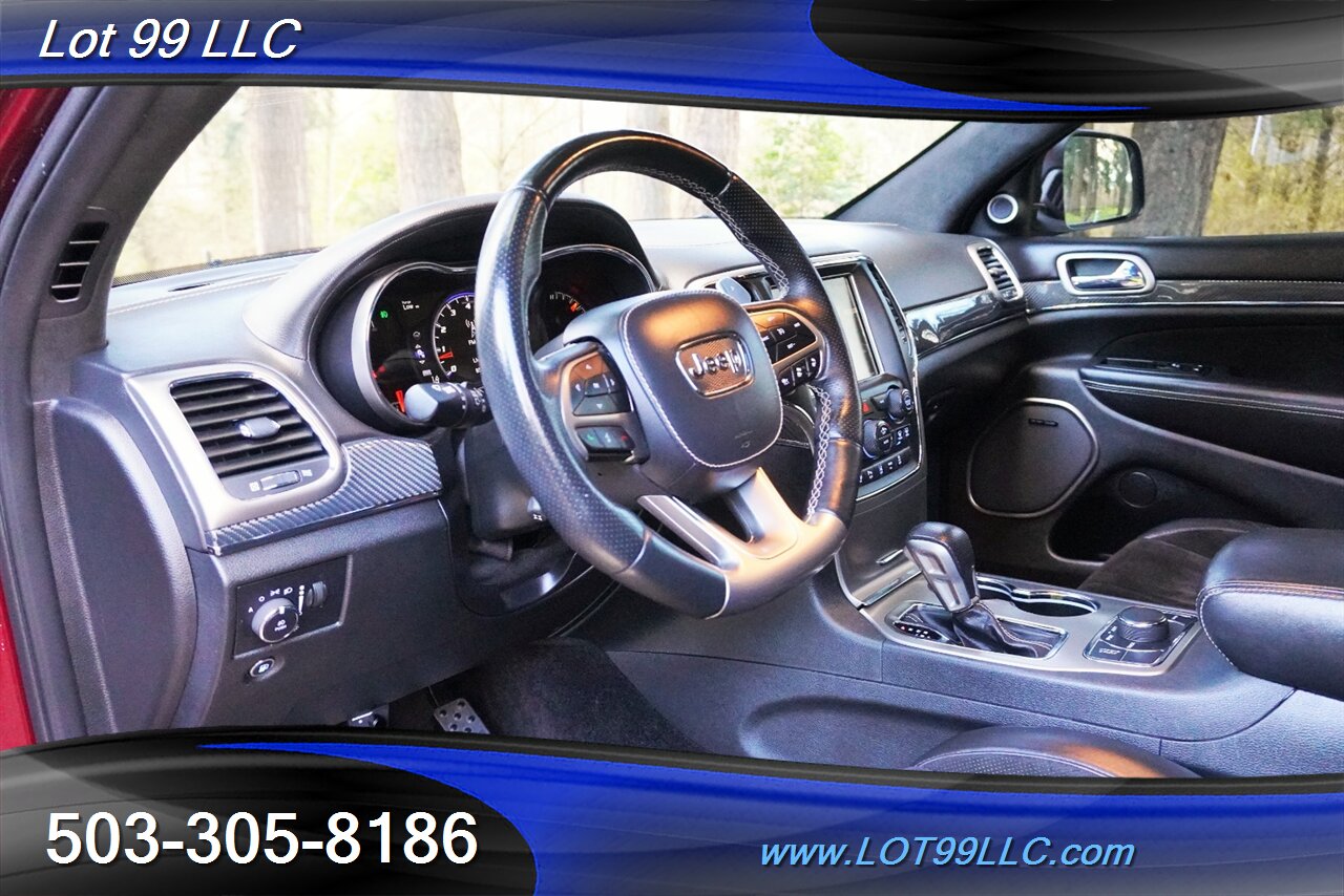 2017 Jeep Grand Cherokee SRT AWD Only 85k 475HP Heated AC Leather Seats GPS  Pano Roof Premium SRT8 Wheels Like New Tires - Photo 13 - Milwaukie, OR 97267