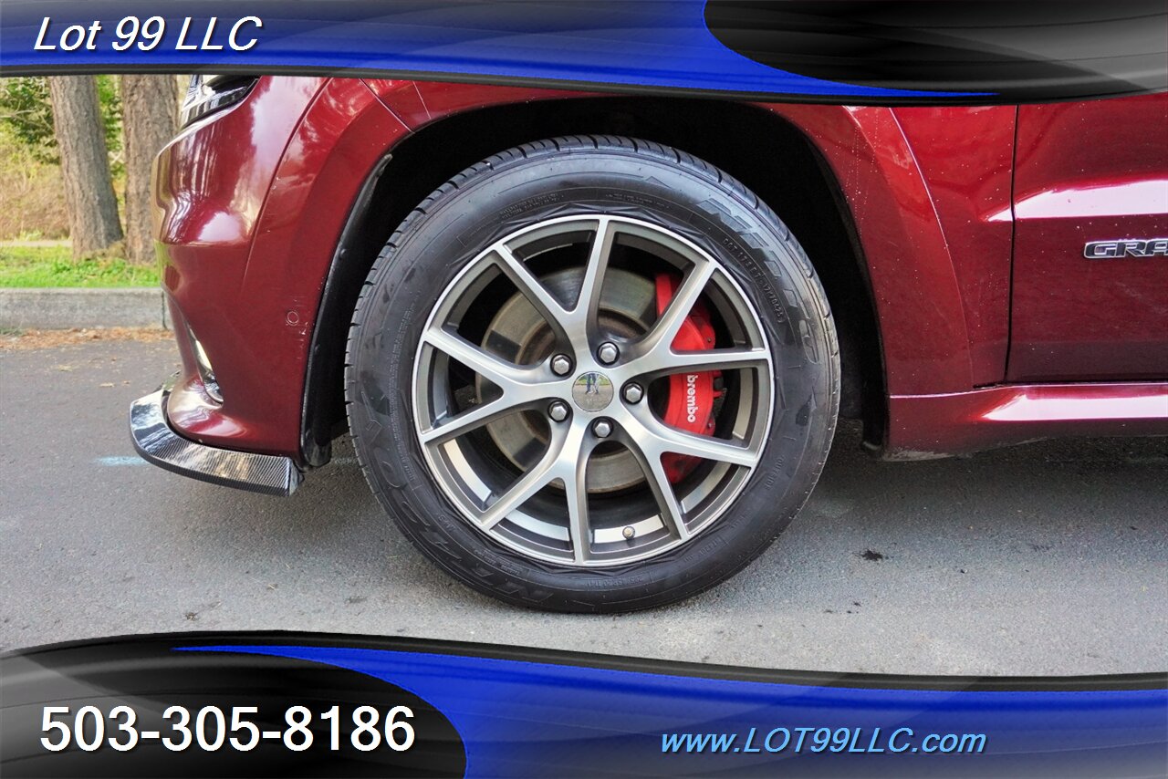 2017 Jeep Grand Cherokee SRT AWD Only 85k 475HP Heated AC Leather Seats GPS  Pano Roof Premium SRT8 Wheels Like New Tires - Photo 4 - Milwaukie, OR 97267