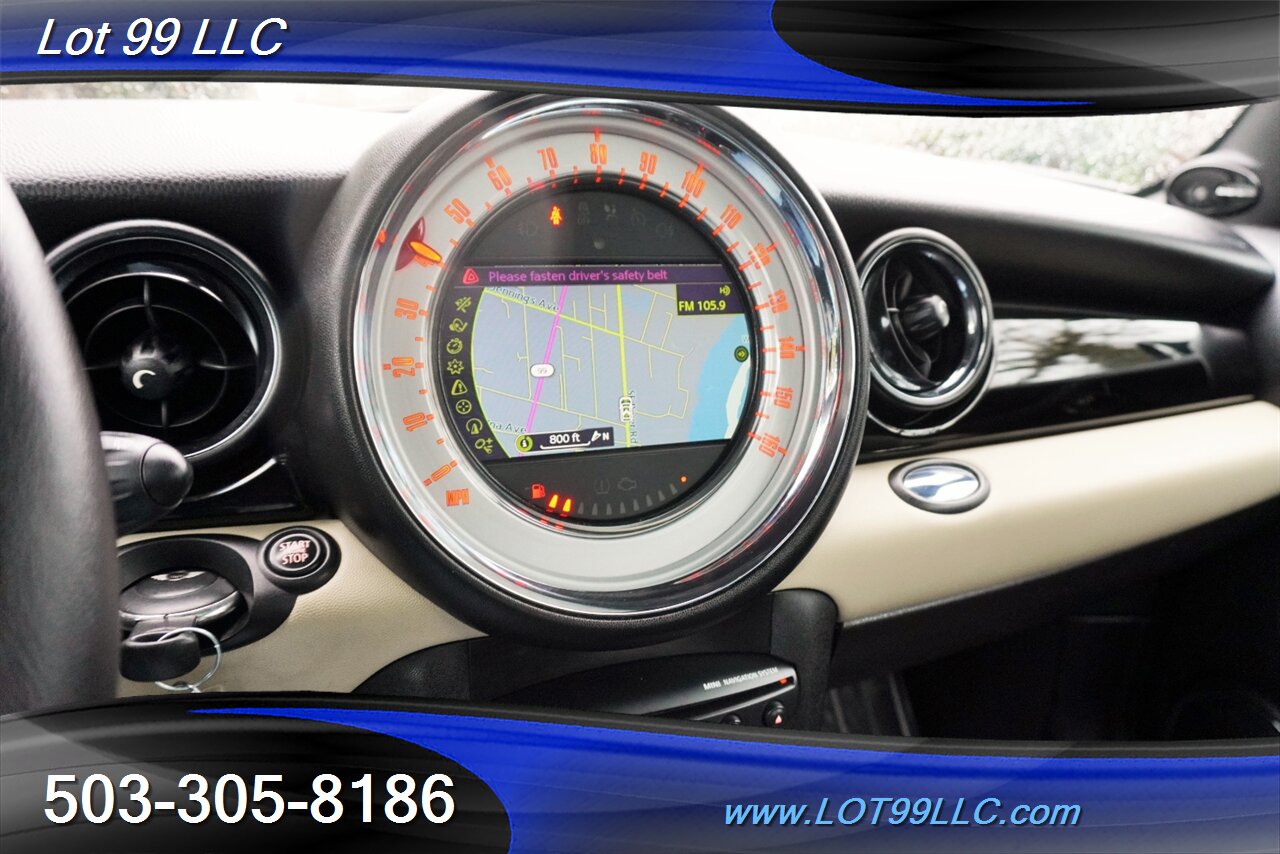 2012 MINI Cooper S Hard Top Only 58K heated Leather Pano Roof GPS - Photo 20 - Milwaukie, OR 97267