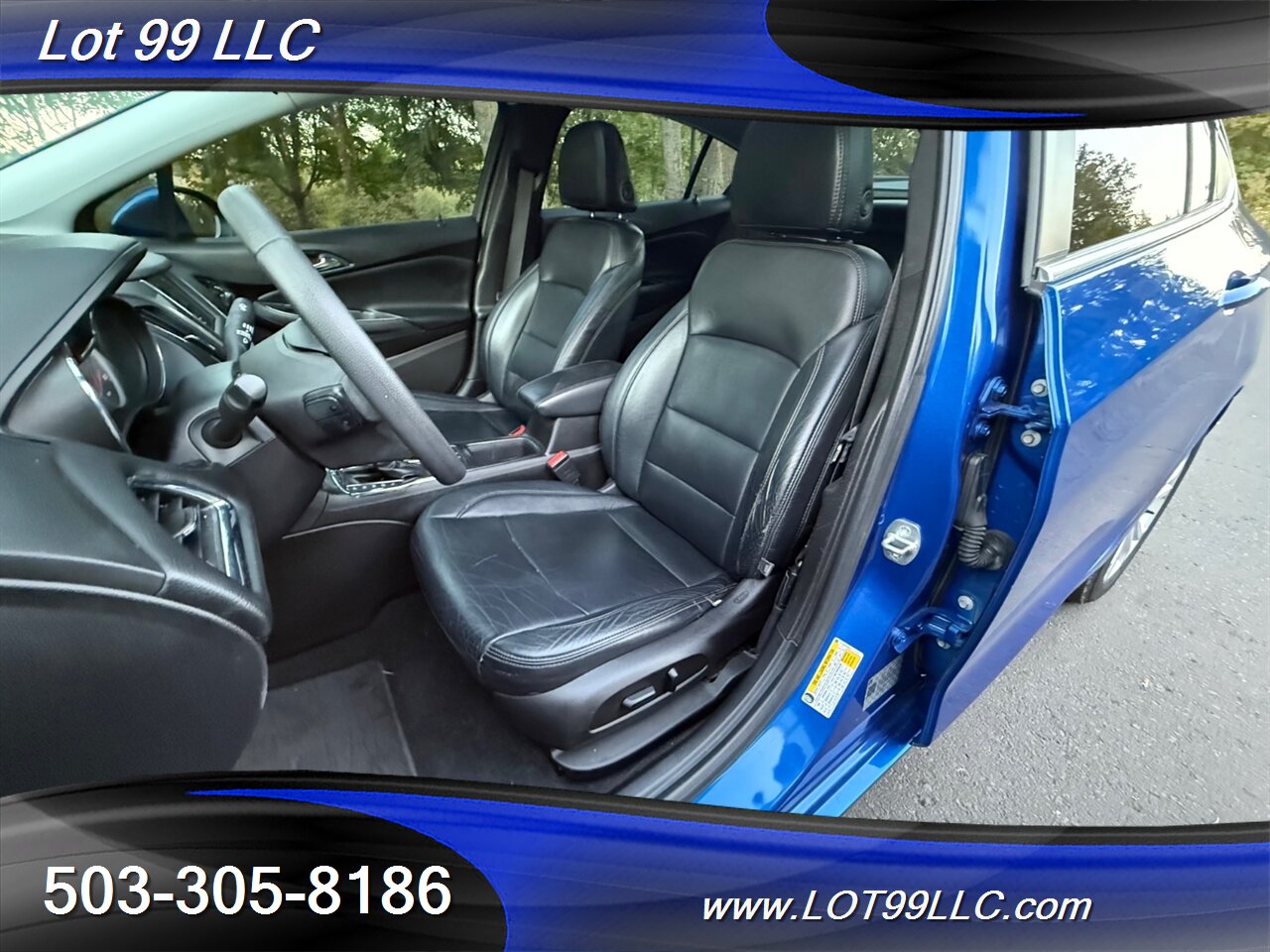 2019 Chevrolet Cruze LT Htd Leather Roof 1-Owner 38MPG  BOSE with Sub Super Clean Car with Service History - Photo 2 - Milwaukie, OR 97267