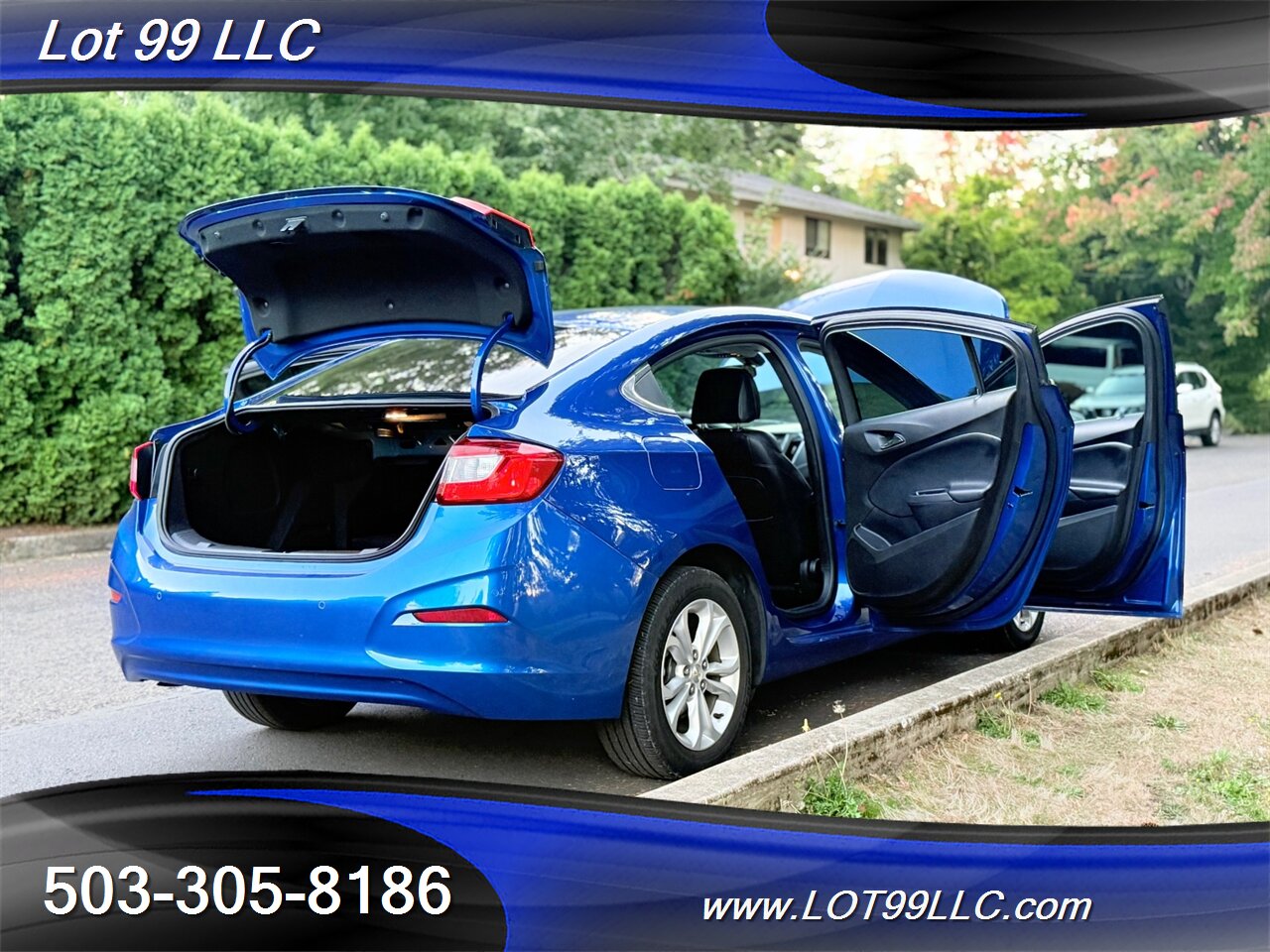 2019 Chevrolet Cruze LT Htd Leather Roof 1-Owner 38MPG  BOSE with Sub Super Clean Car with Service History - Photo 52 - Milwaukie, OR 97267