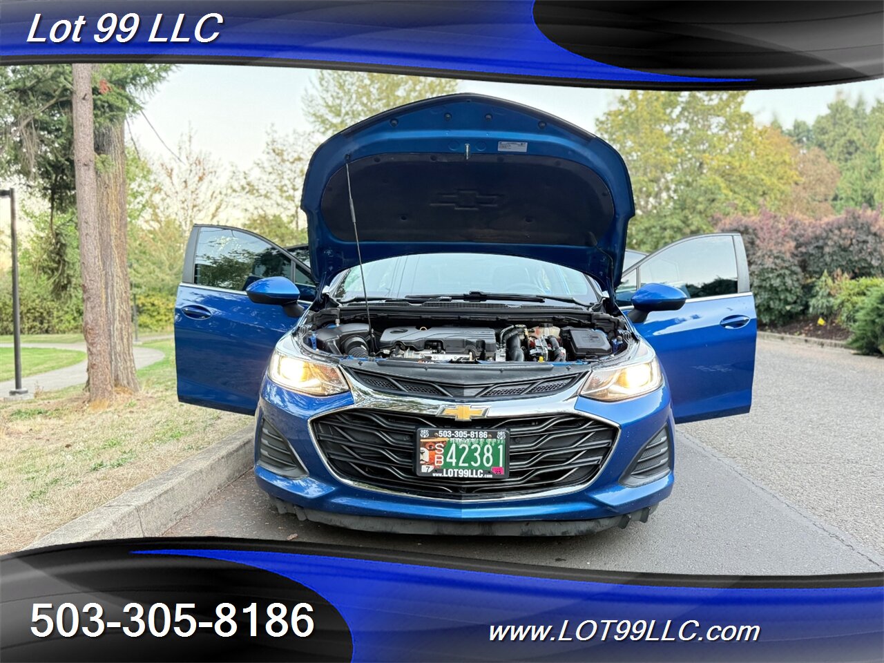 2019 Chevrolet Cruze LT Htd Leather Roof 1-Owner 38MPG  BOSE with Sub Super Clean Car with Service History - Photo 51 - Milwaukie, OR 97267