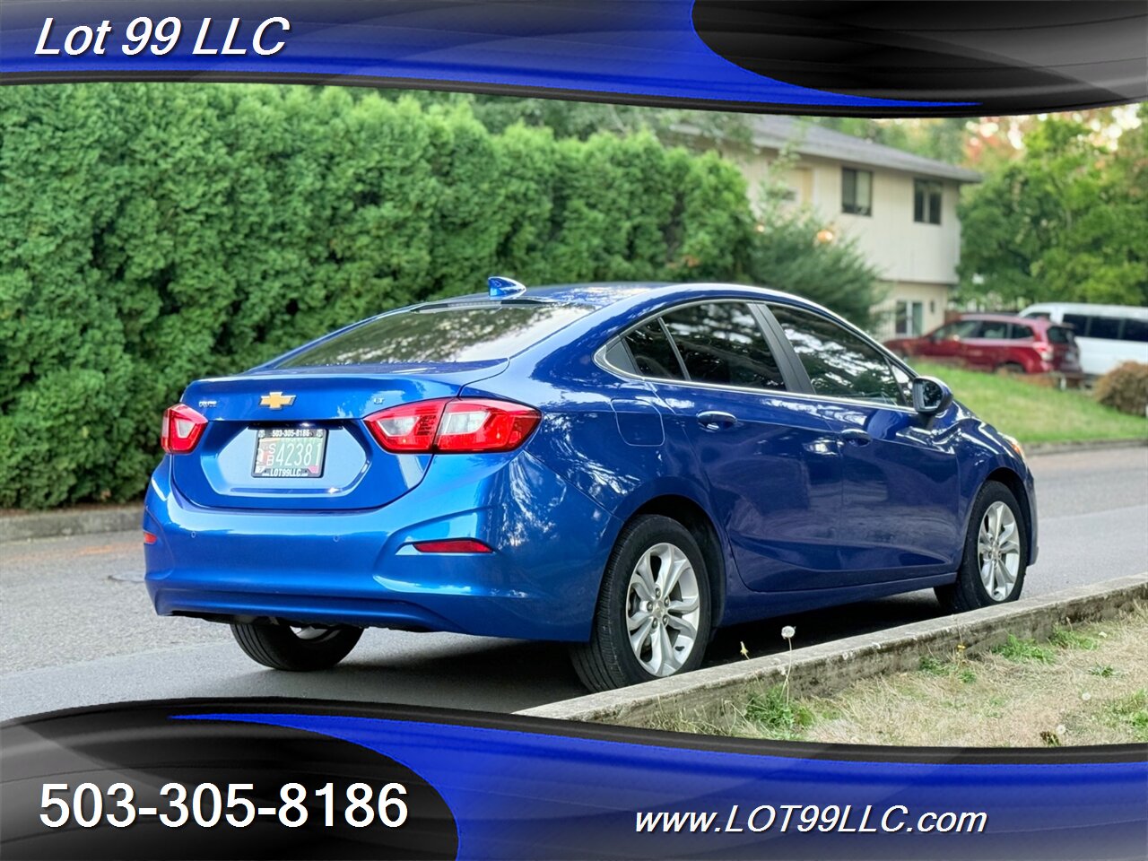 2019 Chevrolet Cruze LT Htd Leather Roof 1-Owner 38MPG  BOSE with Sub Super Clean Car with Service History - Photo 9 - Milwaukie, OR 97267