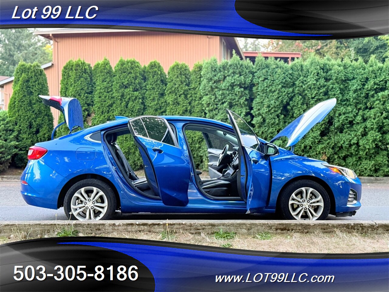 2019 Chevrolet Cruze LT Htd Leather Roof 1-Owner 38MPG  BOSE with Sub Super Clean Car with Service History - Photo 20 - Milwaukie, OR 97267