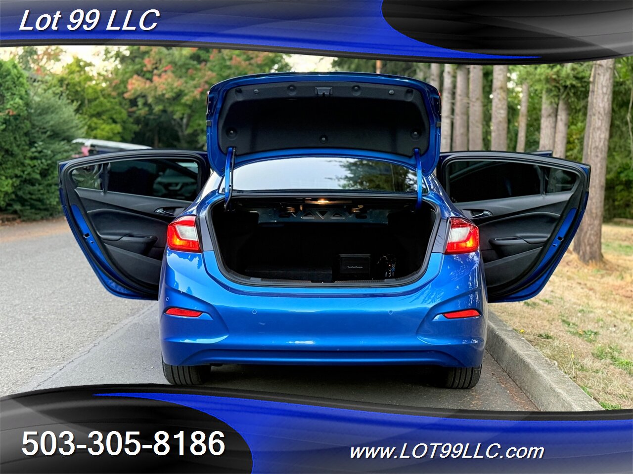 2019 Chevrolet Cruze LT Htd Leather Roof 1-Owner 38MPG  BOSE with Sub Super Clean Car with Service History - Photo 55 - Milwaukie, OR 97267
