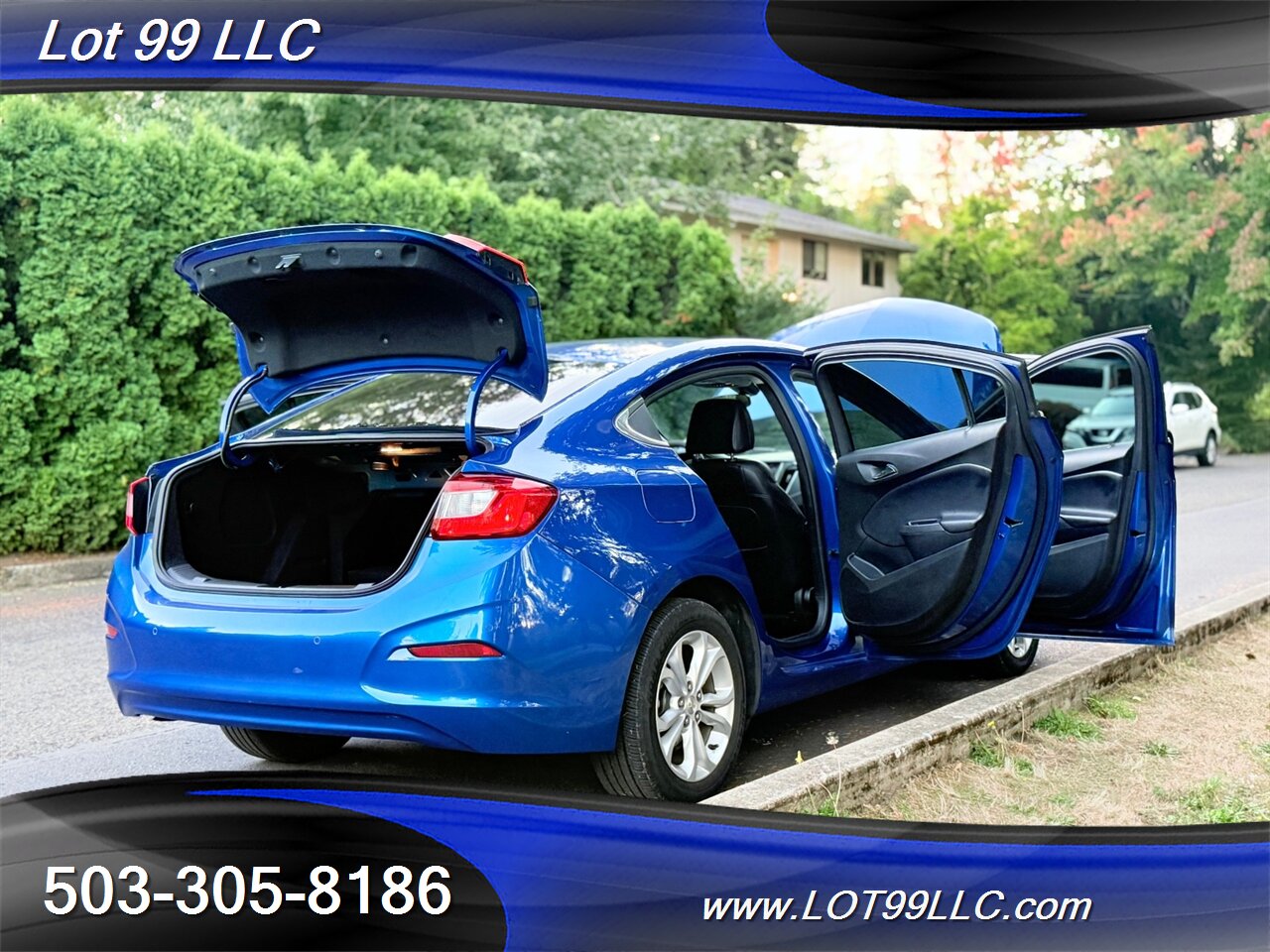 2019 Chevrolet Cruze LT Htd Leather Roof 1-Owner 38MPG  BOSE with Sub Super Clean Car with Service History - Photo 53 - Milwaukie, OR 97267