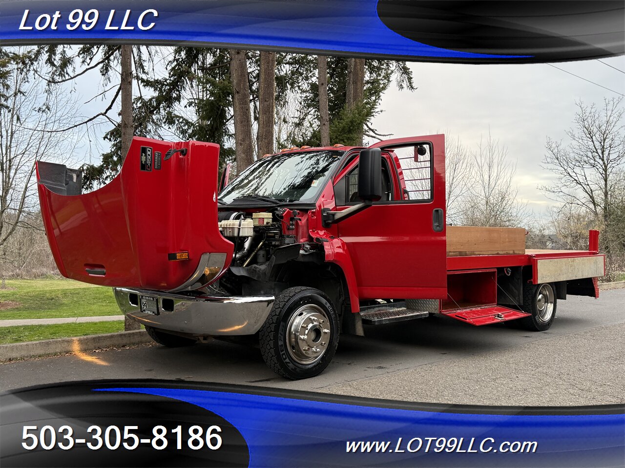 2007 Chevrolet Kodiak C4500 98k New Tires Duramax Turbo Diesel Flatbed   - Photo 40 - Milwaukie, OR 97267