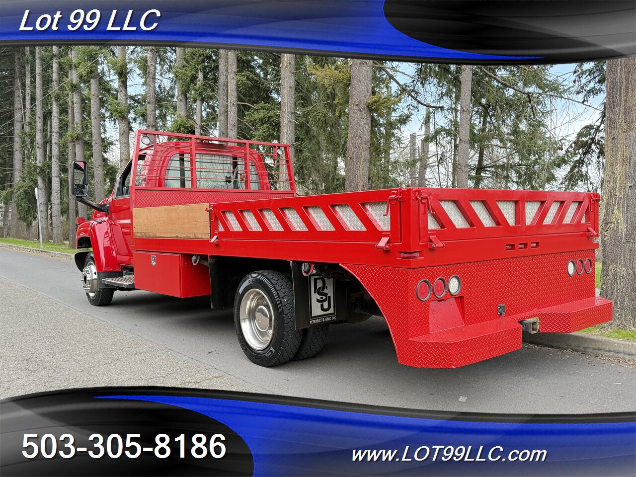 2007 Chevrolet Kodiak C4500 98k New Tires Duramax Turbo Diesel Flatbed   - Photo 9 - Milwaukie, OR 97267