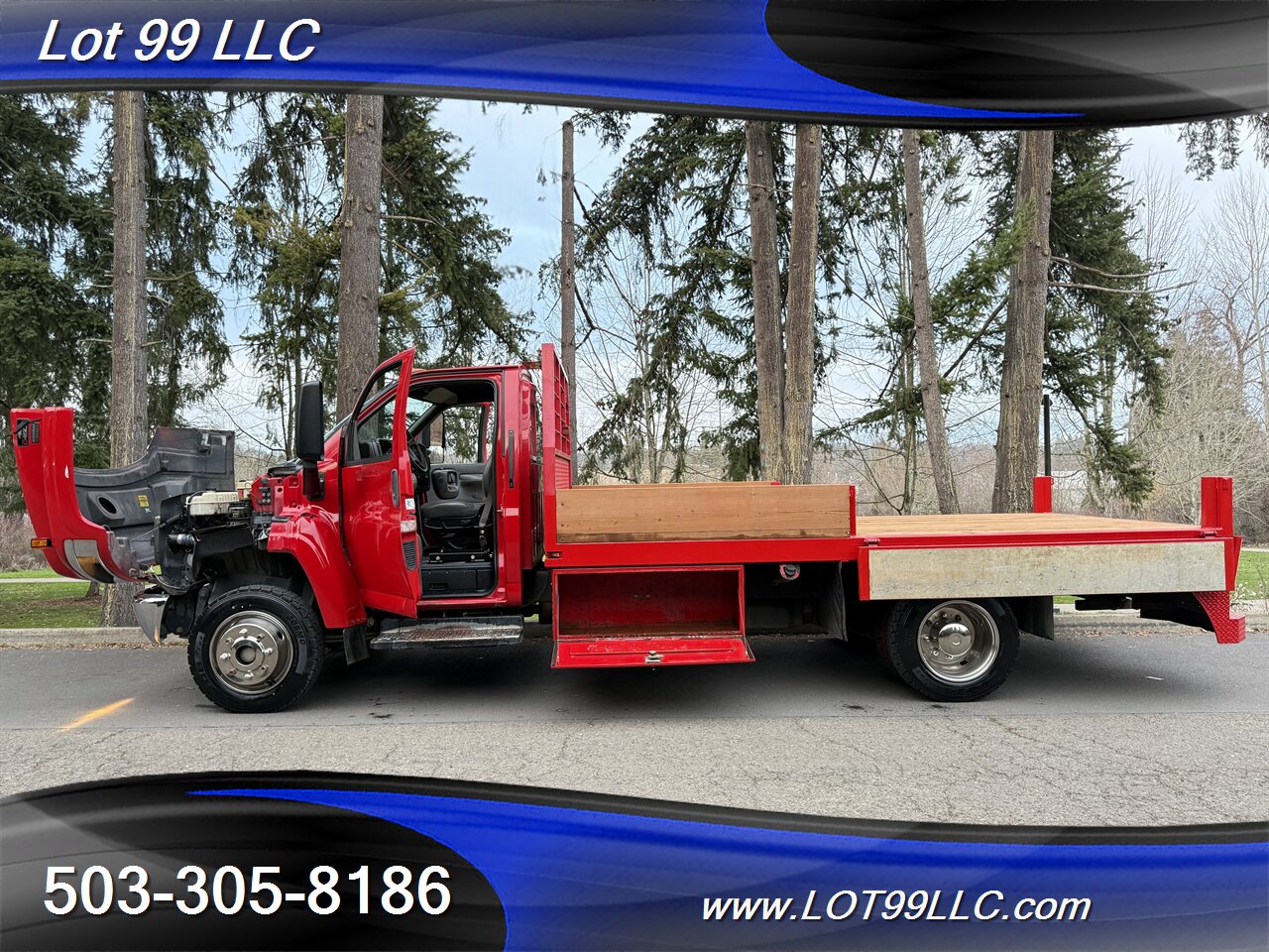 2007 Chevrolet Kodiak C4500 98k New Tires Duramax Turbo Diesel Flatbed   - Photo 19 - Milwaukie, OR 97267