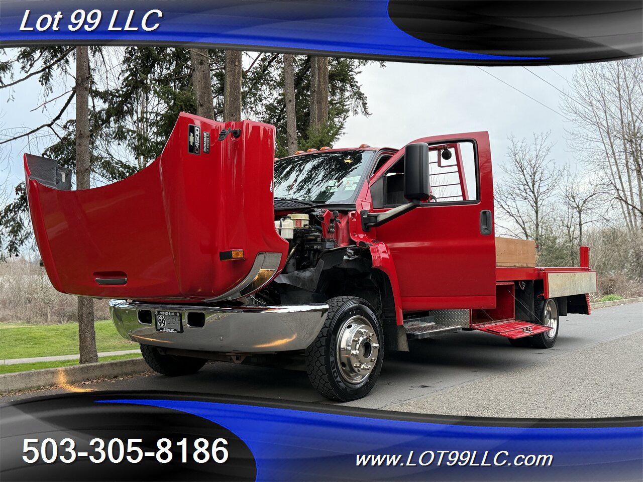 2007 Chevrolet Kodiak C4500 98k New Tires Duramax Turbo Diesel Flatbed   - Photo 39 - Milwaukie, OR 97267