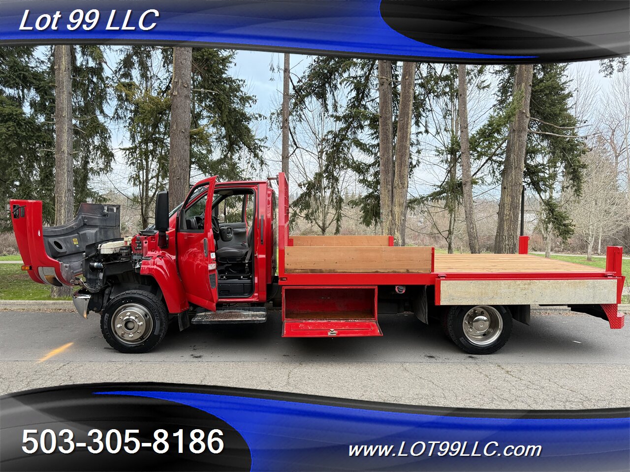 2007 Chevrolet Kodiak C4500 98k New Tires Duramax Turbo Diesel Flatbed   - Photo 38 - Milwaukie, OR 97267