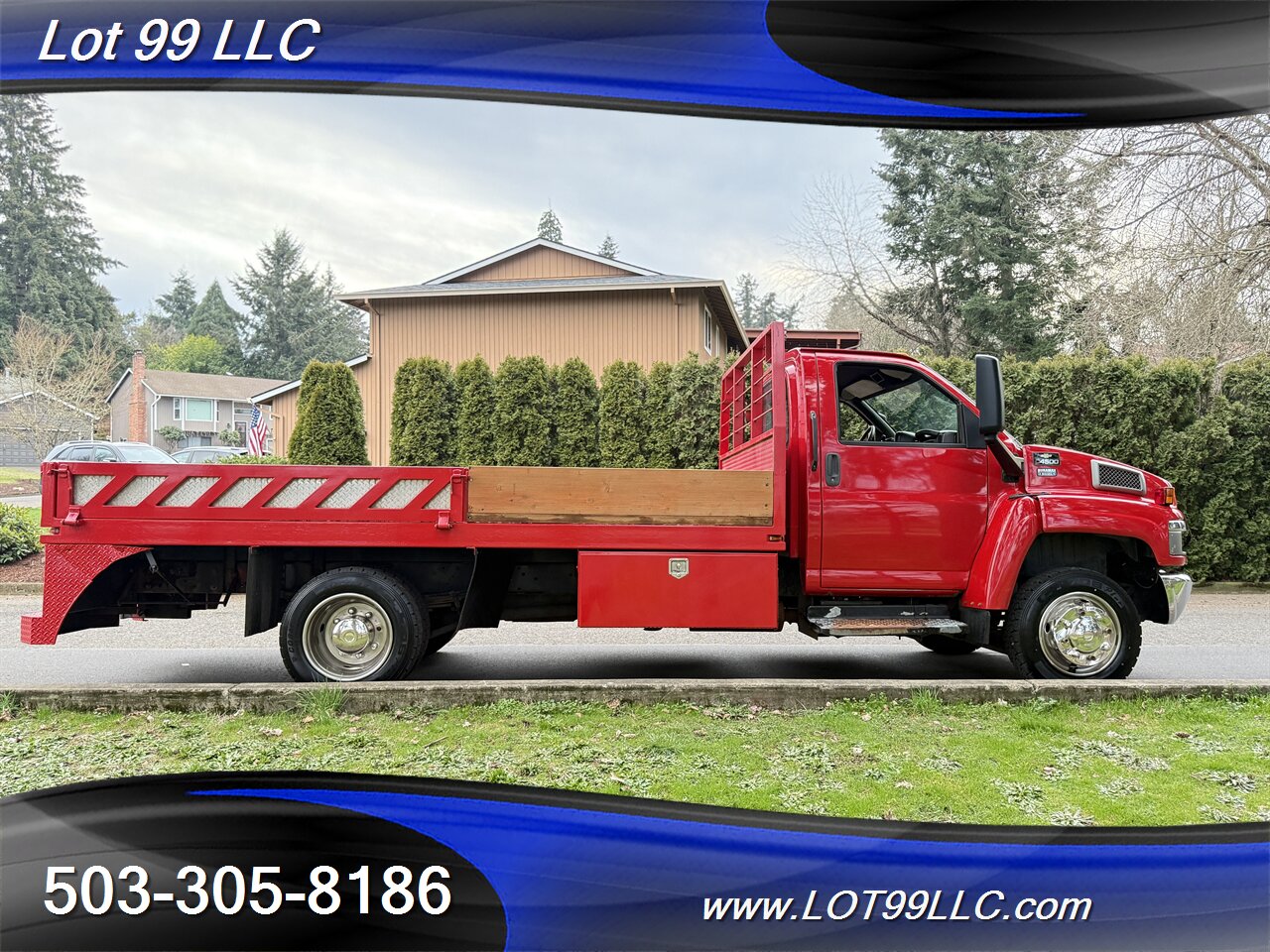 2007 Chevrolet Kodiak C4500 98k New Tires Duramax Turbo Diesel Flatbed   - Photo 6 - Milwaukie, OR 97267