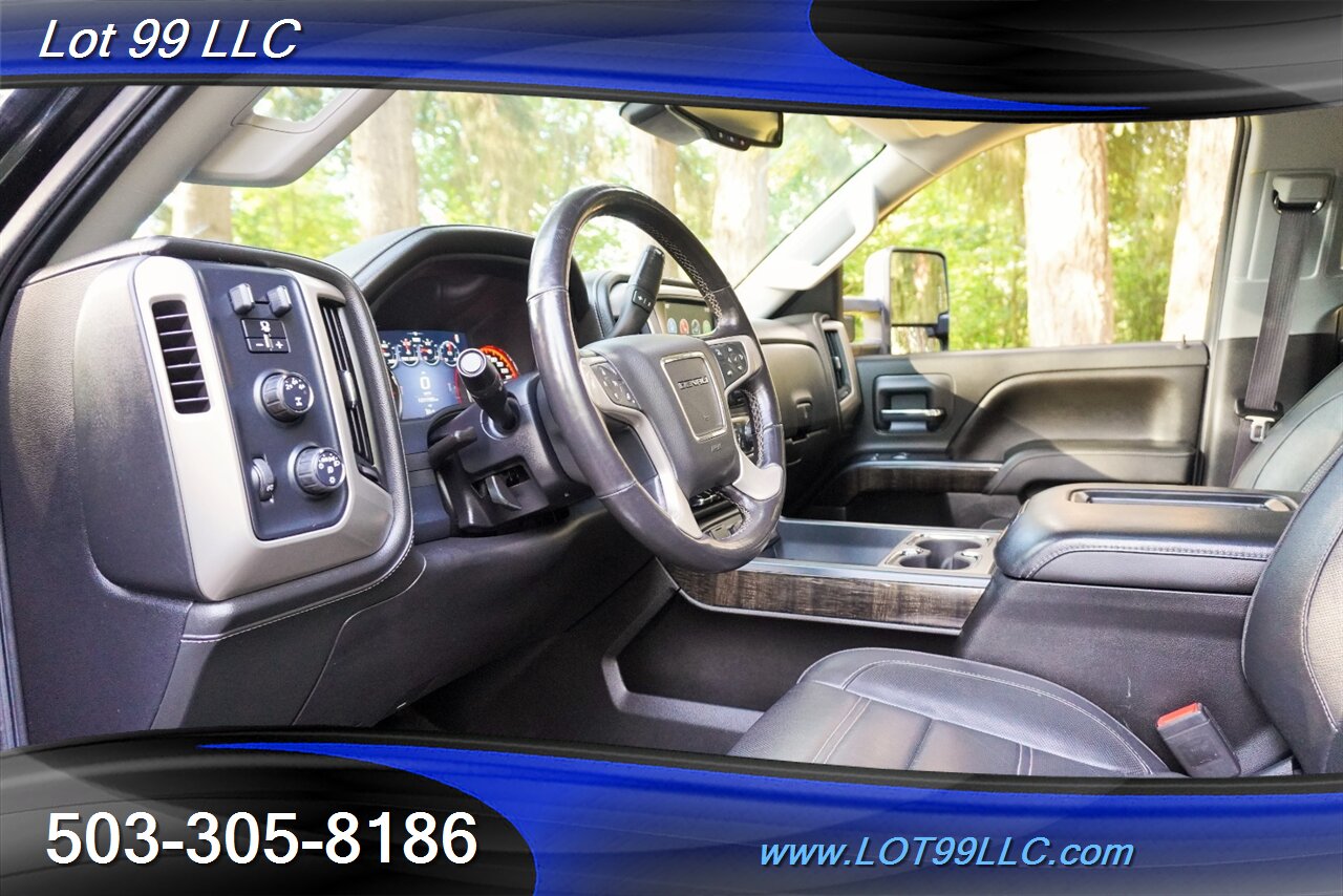 2016 GMC Sierra 2500HD Denali 4X4 6.6L Duramax Diesel Heated AC Leather  Moon Roof Crew Cab LIFTED 20 HOSTILE Wheels 37 OFF ROAD TIRES - Photo 12 - Milwaukie, OR 97267