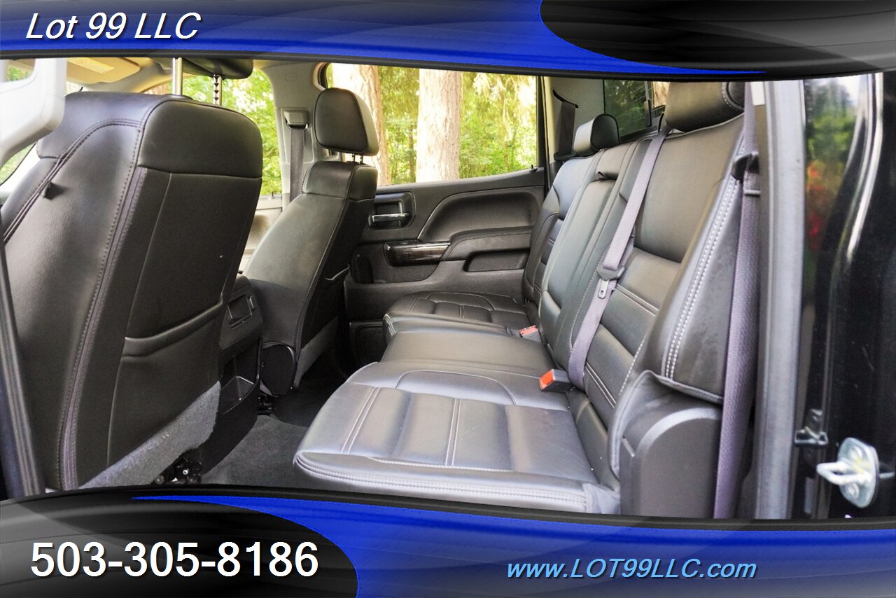2016 GMC Sierra 2500HD Denali 4X4 6.6L Duramax Diesel Heated AC Leather  Moon Roof Crew Cab LIFTED 20 HOSTILE Wheels 37 OFF ROAD TIRES - Photo 14 - Milwaukie, OR 97267