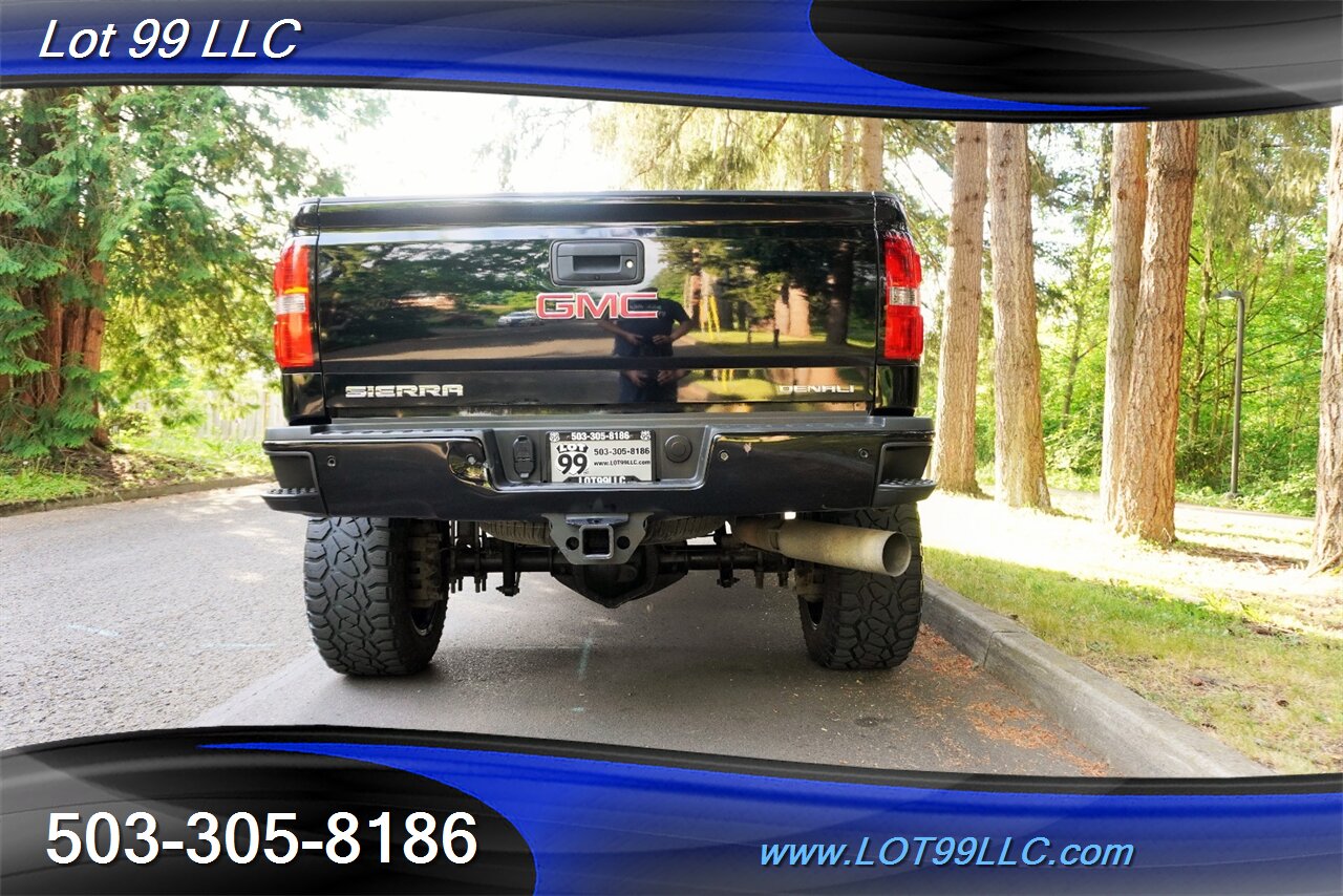 2016 GMC Sierra 2500HD Denali 4X4 6.6L Duramax Diesel Heated AC Leather  Moon Roof Crew Cab LIFTED 20 HOSTILE Wheels 37 OFF ROAD TIRES - Photo 10 - Milwaukie, OR 97267