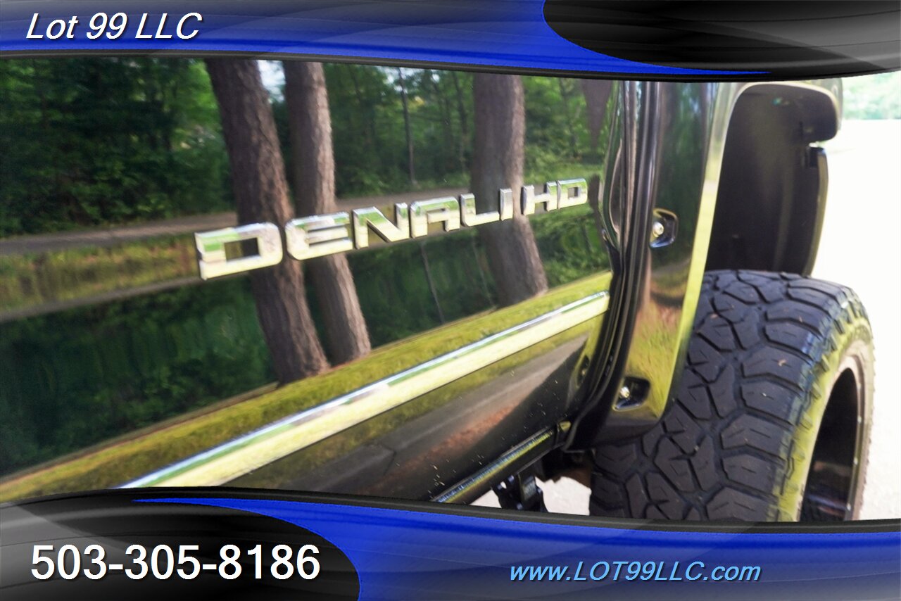 2016 GMC Sierra 2500HD Denali 4X4 6.6L Duramax Diesel Heated AC Leather  Moon Roof Crew Cab LIFTED 20 HOSTILE Wheels 37 OFF ROAD TIRES - Photo 41 - Milwaukie, OR 97267