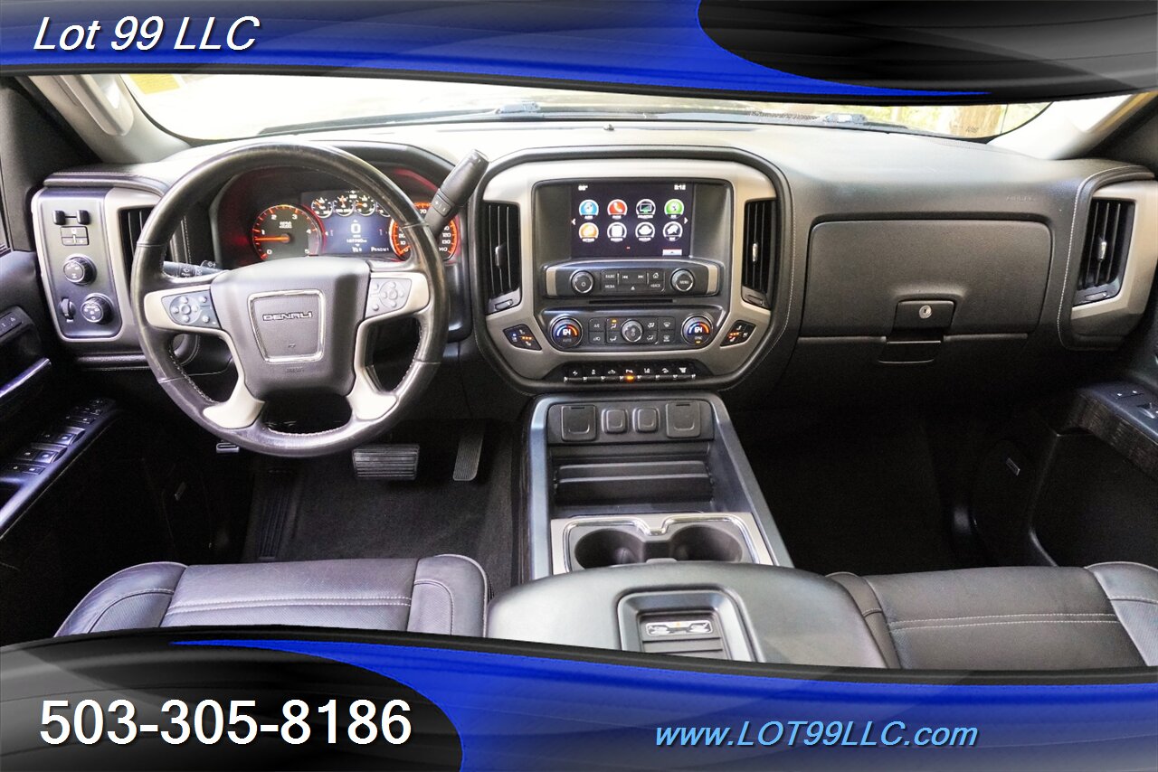 2016 GMC Sierra 2500HD Denali 4X4 6.6L Duramax Diesel Heated AC Leather  Moon Roof Crew Cab LIFTED 20 HOSTILE Wheels 37 OFF ROAD TIRES - Photo 2 - Milwaukie, OR 97267