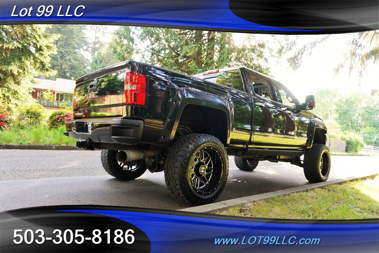 2016 GMC Sierra 2500HD Denali 4X4 6.6L Duramax Diesel Heated AC Leather  Moon Roof Crew Cab LIFTED 20 HOSTILE Wheels 37 OFF ROAD TIRES - Photo 9 - Milwaukie, OR 97267