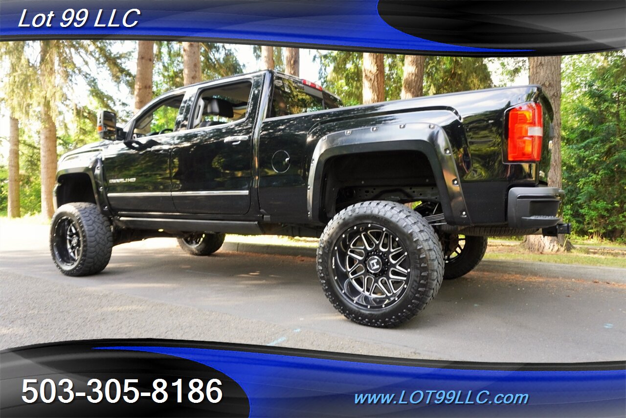 2016 GMC Sierra 2500HD Denali 4X4 6.6L Duramax Diesel Heated AC Leather  Moon Roof Crew Cab LIFTED 20 HOSTILE Wheels 37 OFF ROAD TIRES - Photo 11 - Milwaukie, OR 97267