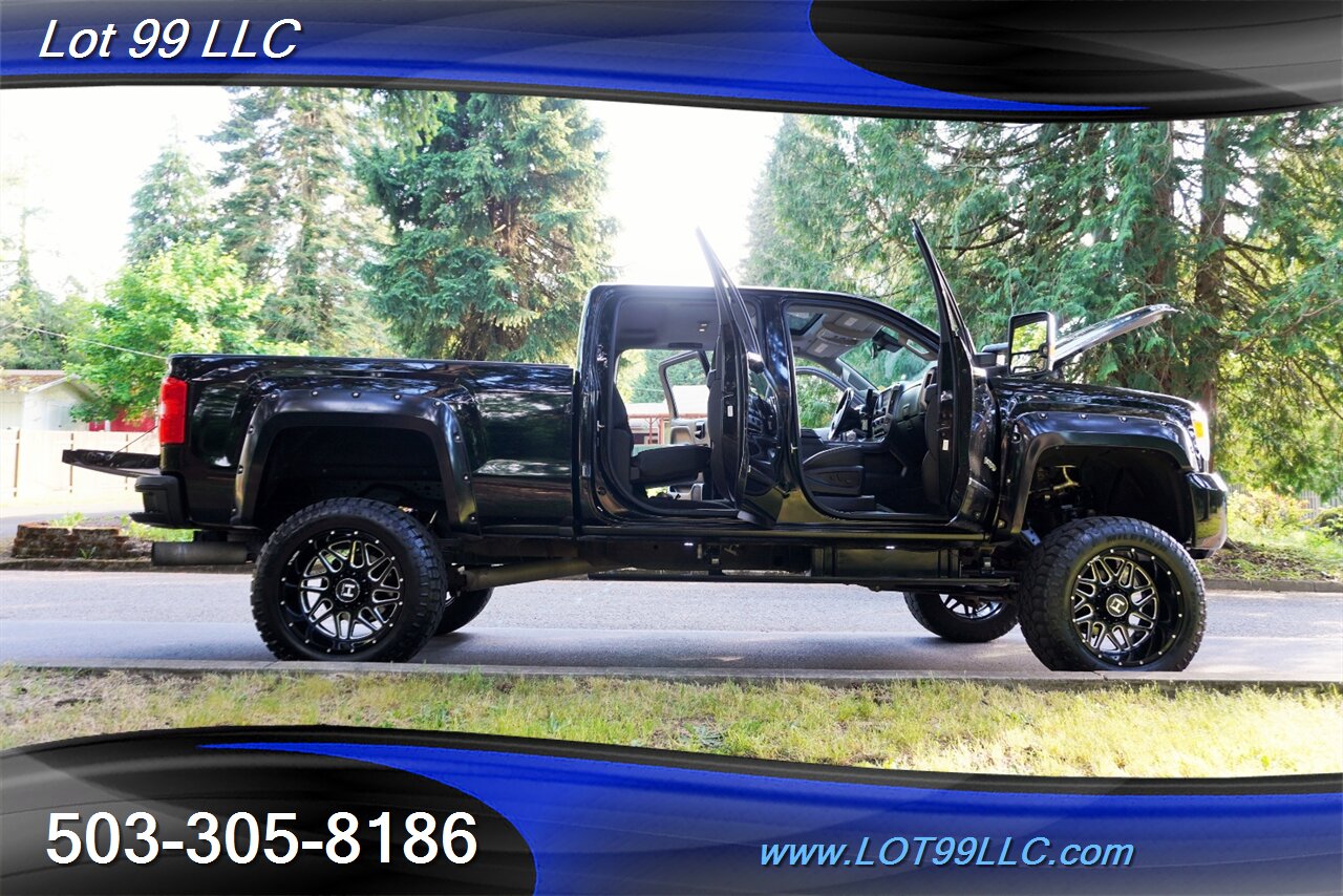 2016 GMC Sierra 2500HD Denali 4X4 6.6L Duramax Diesel Heated AC Leather  Moon Roof Crew Cab LIFTED 20 HOSTILE Wheels 37 OFF ROAD TIRES - Photo 32 - Milwaukie, OR 97267