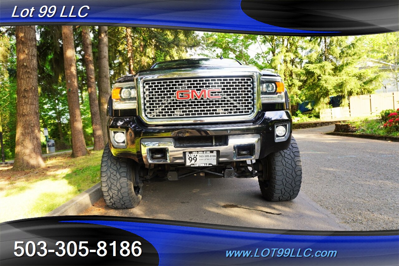 2016 GMC Sierra 2500HD Denali 4X4 6.6L Duramax Diesel Heated AC Leather  Moon Roof Crew Cab LIFTED 20 HOSTILE Wheels 37 OFF ROAD TIRES - Photo 6 - Milwaukie, OR 97267
