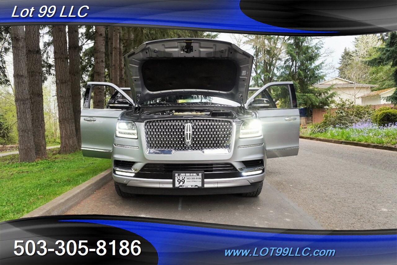2020 Lincoln Navigator Reserve 4X4 V6 3.5L TWIN TURBO 123K Heated Leather  Pano Roof 4 Captain Seats GPS Dual TVS Screens - Photo 31 - Milwaukie, OR 97267