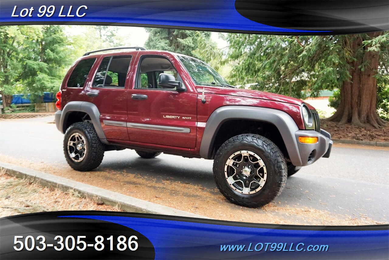 2002 Jeep Liberty Sport 3.7L Auto LIFTED Premium Wheels BFG TIRES   - Photo 7 - Milwaukie, OR 97267