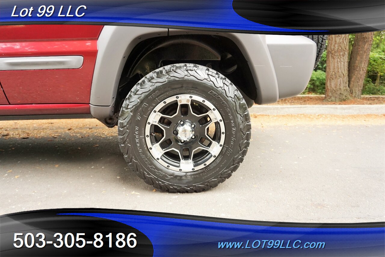 2002 Jeep Liberty Sport 3.7L Auto LIFTED Premium Wheels BFG TIRES   - Photo 33 - Milwaukie, OR 97267