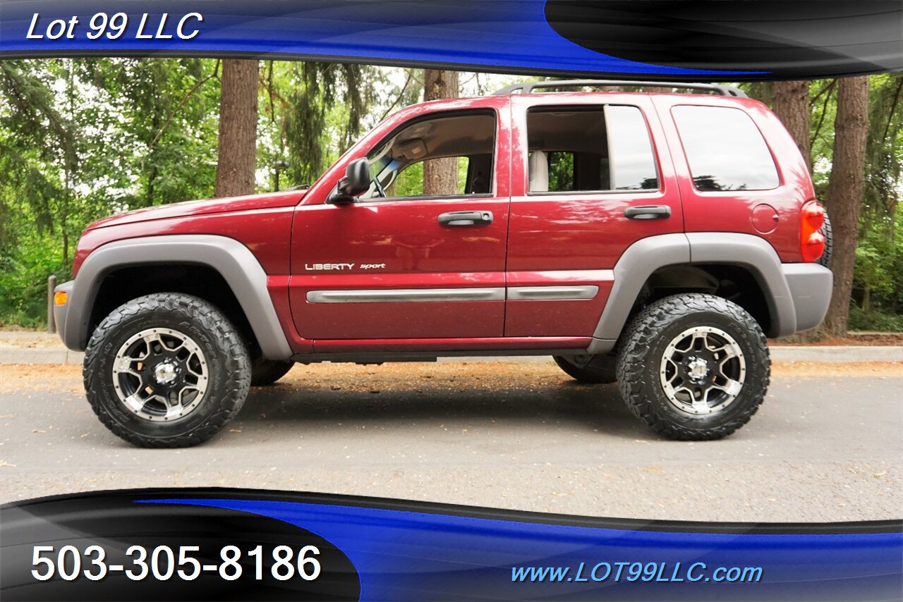 2002 Jeep Liberty Sport 3.7L Auto LIFTED Premium Wheels BFG TIRES   - Photo 1 - Milwaukie, OR 97267