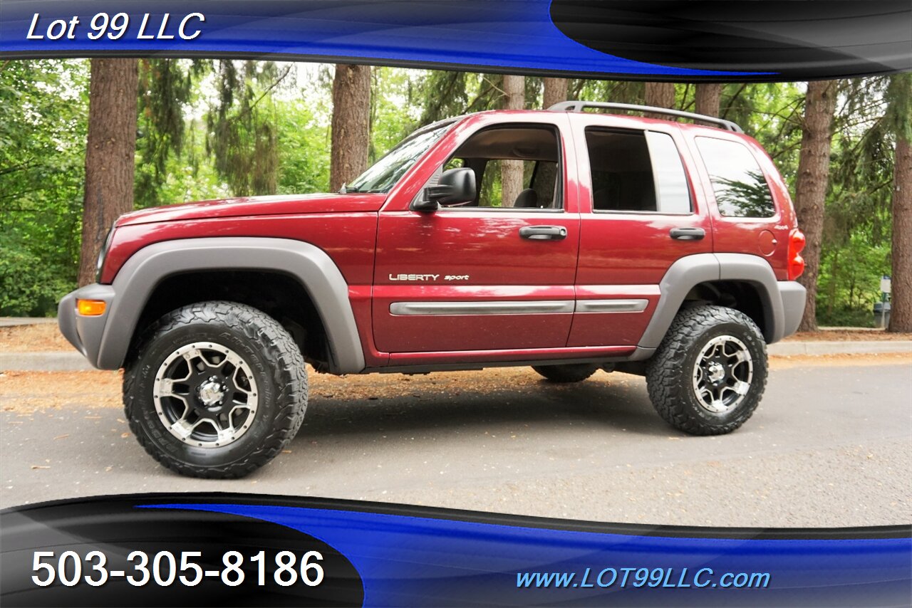 2002 Jeep Liberty Sport 3.7L Auto LIFTED Premium Wheels BFG TIRES   - Photo 5 - Milwaukie, OR 97267