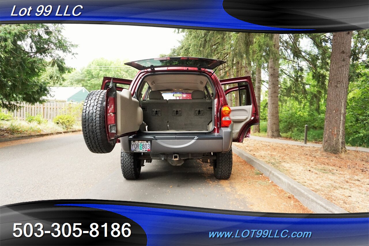 2002 Jeep Liberty Sport 3.7L Auto LIFTED Premium Wheels BFG TIRES   - Photo 28 - Milwaukie, OR 97267