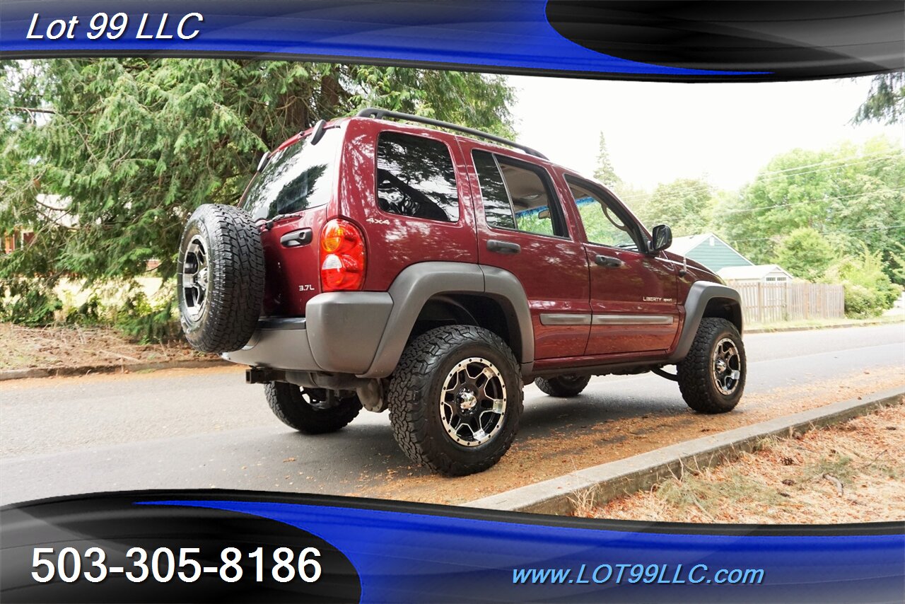 2002 Jeep Liberty Sport 3.7L Auto LIFTED Premium Wheels BFG TIRES   - Photo 9 - Milwaukie, OR 97267