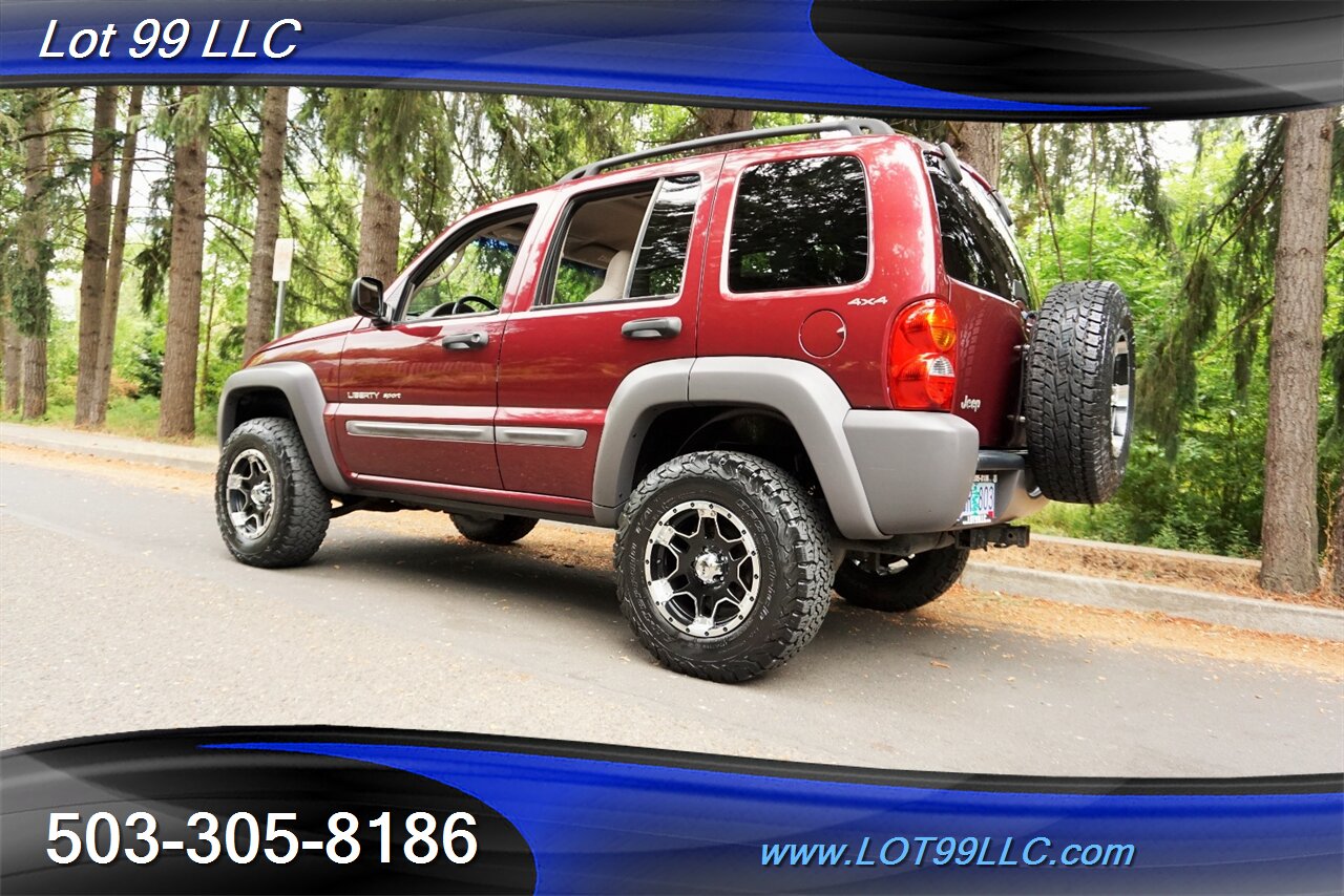 2002 Jeep Liberty Sport 3.7L Auto LIFTED Premium Wheels BFG TIRES   - Photo 11 - Milwaukie, OR 97267