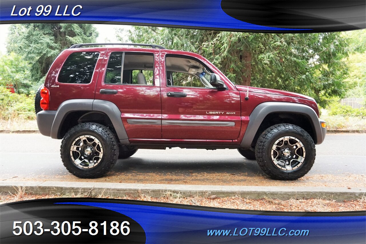 2002 Jeep Liberty Sport 3.7L Auto LIFTED Premium Wheels BFG TIRES   - Photo 8 - Milwaukie, OR 97267