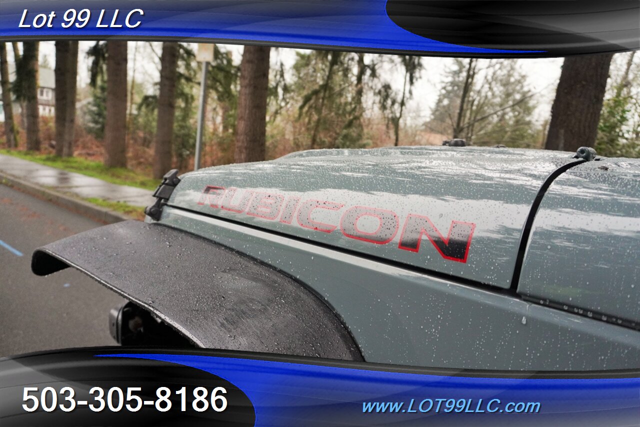 2015 Jeep Wrangler 4x4 Unlimited Rubicon HARD ROCK 79K V6 Auto Heated Leather GPS LIFTED Gold Wheels Newer Tires 1 OWNER - Photo 34 - Milwaukie, OR 97267