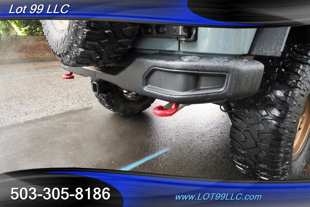 2015 Jeep Wrangler 4x4 Unlimited Rubicon HARD ROCK 79K V6 Auto Heated Leather GPS LIFTED Gold Wheels Newer Tires 1 OWNER - Photo 23 - Milwaukie, OR 97267