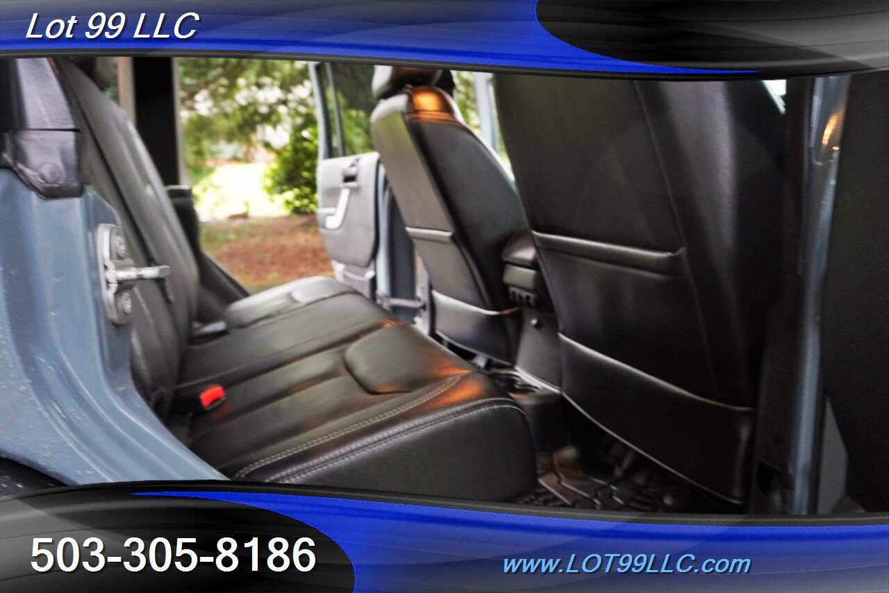 2015 Jeep Wrangler 4x4 Unlimited Rubicon HARD ROCK 79K V6 Auto Heated Leather GPS LIFTED Gold Wheels Newer Tires 1 OWNER - Photo 18 - Milwaukie, OR 97267