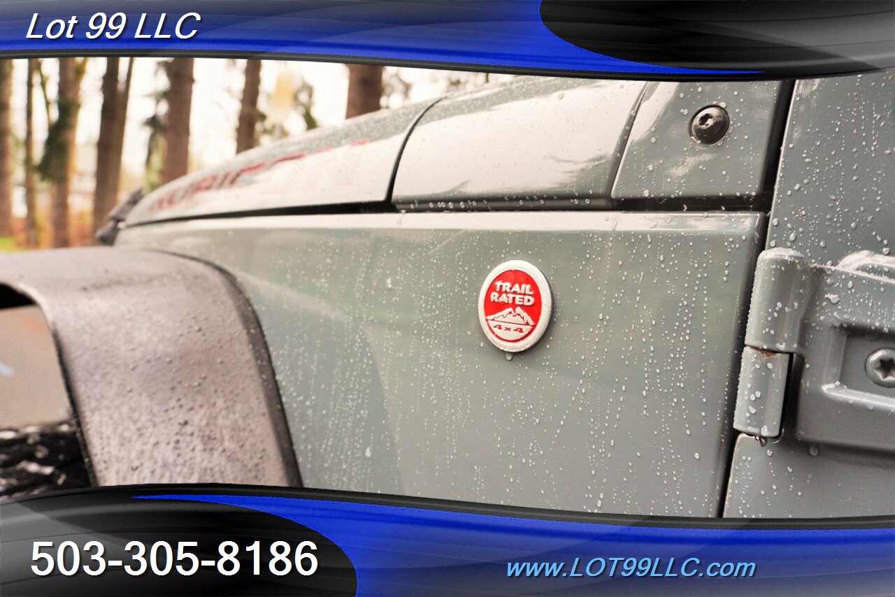 2015 Jeep Wrangler 4x4 Unlimited Rubicon HARD ROCK 79K V6 Auto Heated Leather GPS LIFTED Gold Wheels Newer Tires 1 OWNER - Photo 33 - Milwaukie, OR 97267