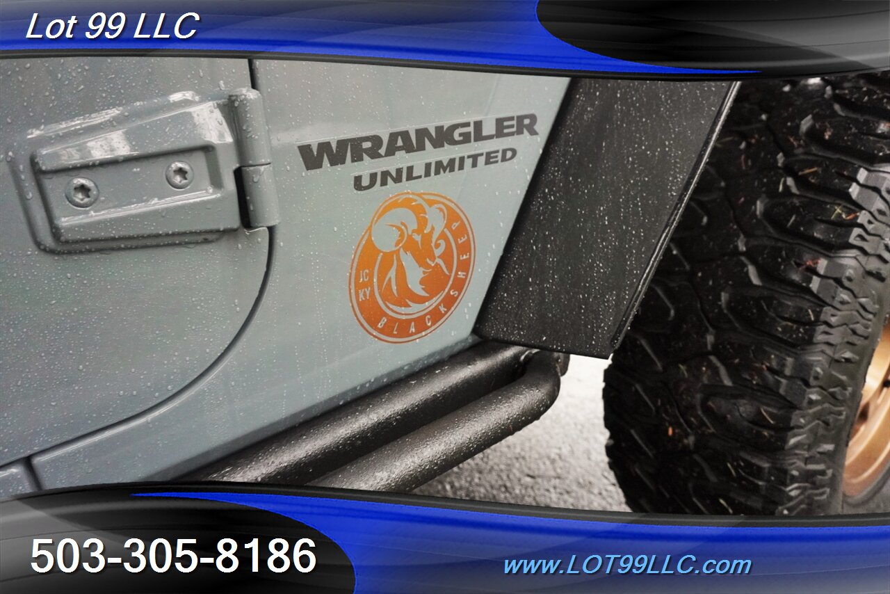 2015 Jeep Wrangler 4x4 Unlimited Rubicon HARD ROCK 79K V6 Auto Heated Leather GPS LIFTED Gold Wheels Newer Tires 1 OWNER - Photo 31 - Milwaukie, OR 97267