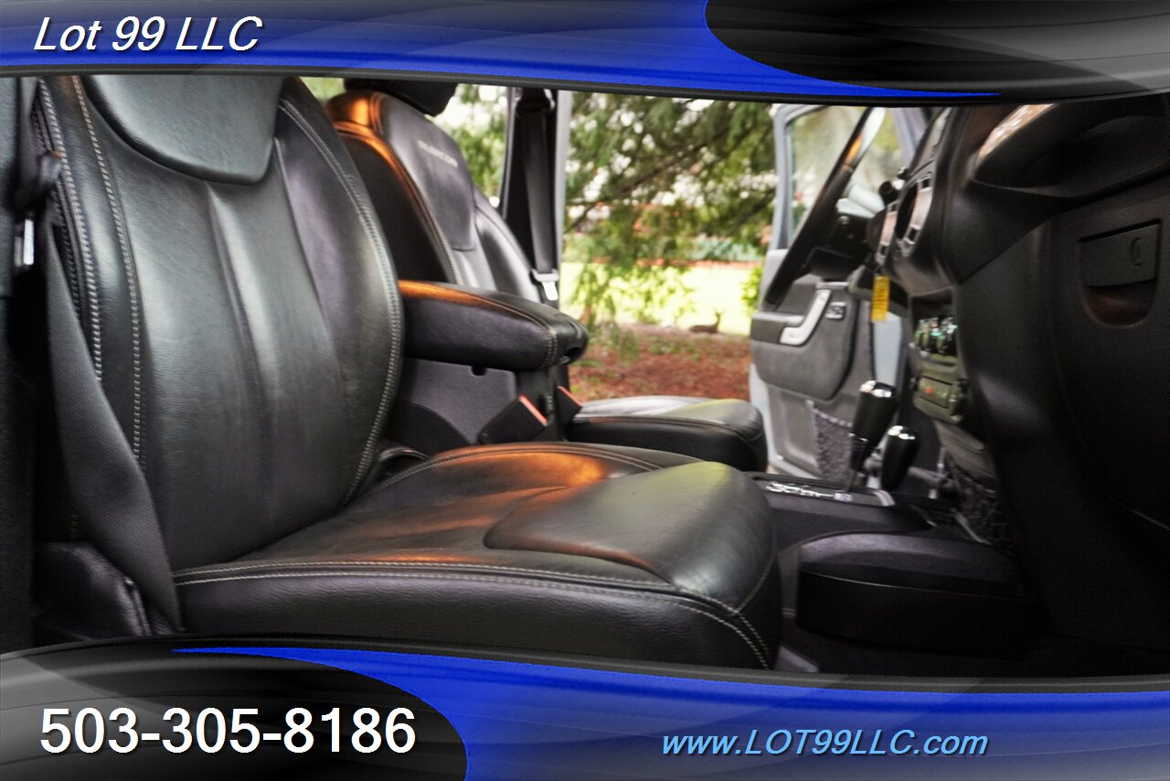 2015 Jeep Wrangler 4x4 Unlimited Rubicon HARD ROCK 79K V6 Auto Heated Leather GPS LIFTED Gold Wheels Newer Tires 1 OWNER - Photo 20 - Milwaukie, OR 97267