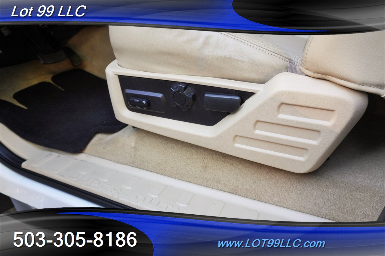 2008 Ford F-350 Lariat 4x4 Power Stroke Diesel Heated Leather Seat Long Bed Premium Wheels Newer Tires 2 OWNERS - Photo 24 - Milwaukie, OR 97267