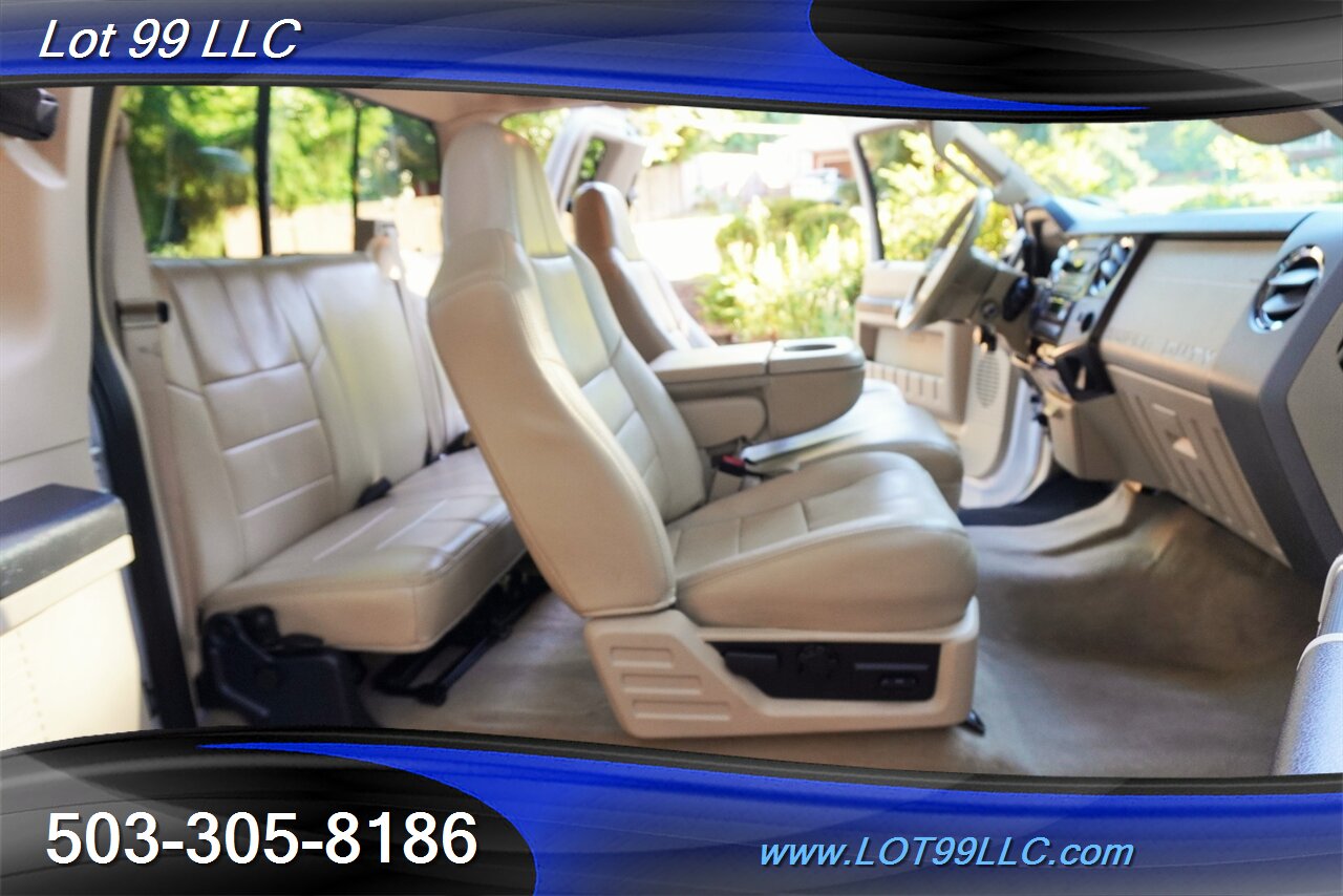 2008 Ford F-350 Lariat 4x4 Power Stroke Diesel Heated Leather Seat Long Bed Premium Wheels Newer Tires 2 OWNERS - Photo 17 - Milwaukie, OR 97267