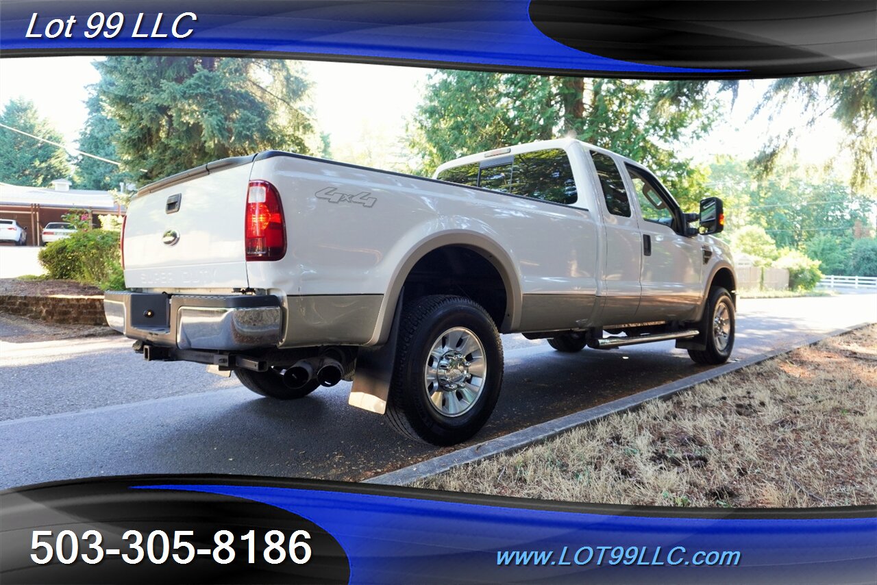 2008 Ford F-350 Lariat 4x4 Power Stroke Diesel Heated Leather Seat Long Bed Premium Wheels Newer Tires 2 OWNERS - Photo 9 - Milwaukie, OR 97267