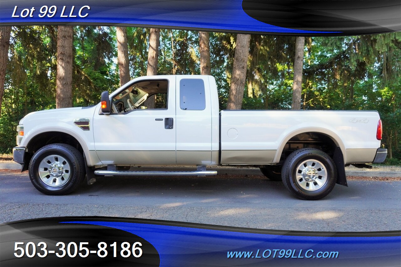 2008 Ford F-350 Lariat 4x4 Power Stroke Diesel Heated Leather Seat Long Bed Premium Wheels Newer Tires 2 OWNERS - Photo 1 - Milwaukie, OR 97267
