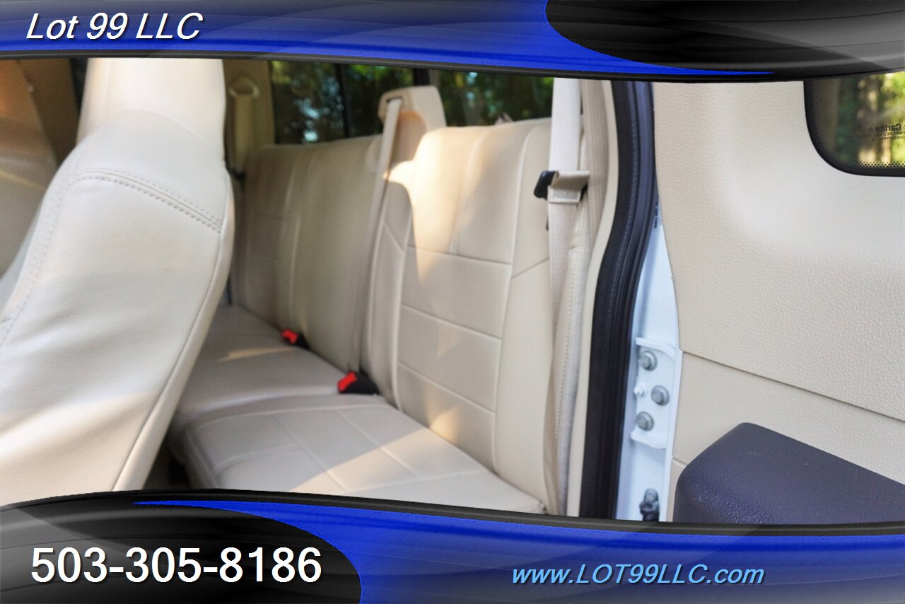 2008 Ford F-350 Lariat 4x4 Power Stroke Diesel Heated Leather Seat Long Bed Premium Wheels Newer Tires 2 OWNERS - Photo 13 - Milwaukie, OR 97267