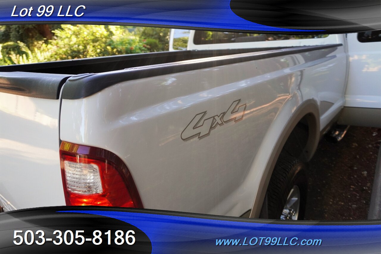 2008 Ford F-350 Lariat 4x4 Power Stroke Diesel Heated Leather Seat Long Bed Premium Wheels Newer Tires 2 OWNERS - Photo 31 - Milwaukie, OR 97267
