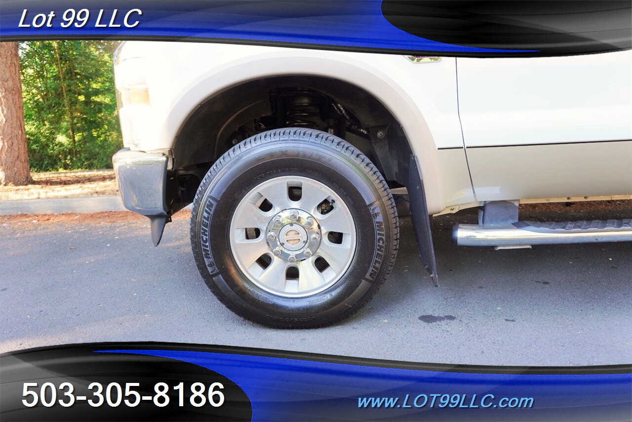 2008 Ford F-350 Lariat 4x4 Power Stroke Diesel Heated Leather Seat Long Bed Premium Wheels Newer Tires 2 OWNERS - Photo 35 - Milwaukie, OR 97267