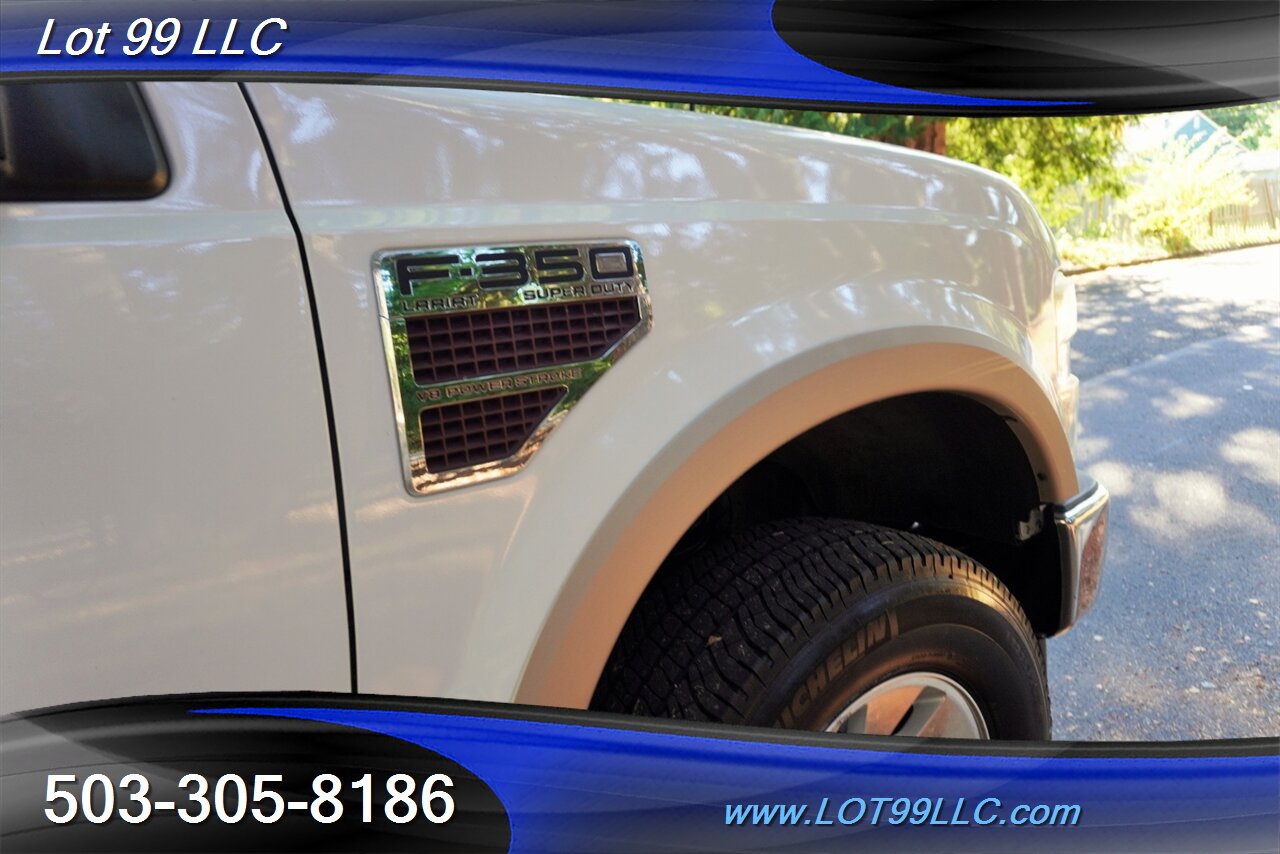 2008 Ford F-350 Lariat 4x4 Power Stroke Diesel Heated Leather Seat Long Bed Premium Wheels Newer Tires 2 OWNERS - Photo 34 - Milwaukie, OR 97267